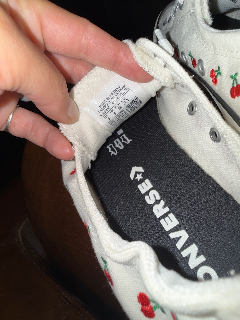 Xtra low cherry converse 8 - Picture 5 of 5